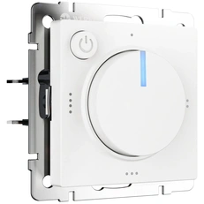 Изображение Терморегулятор электромеханический для теплого пола (белый матовый) W1151161
