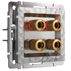 Изображение Акустическая розетка Hammer (серебряный) W1285006